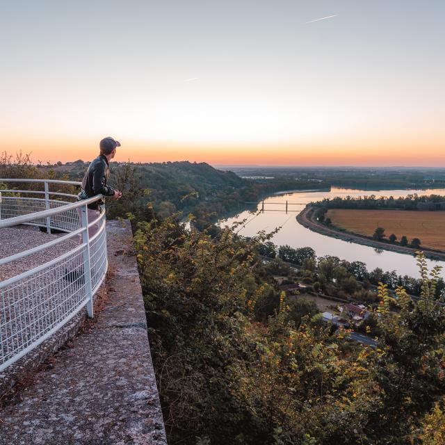 Confluent du Tarn et de la Garonne à Boudou