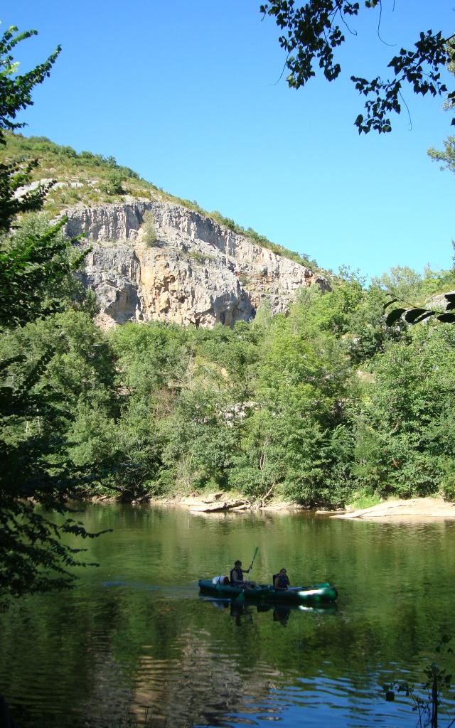 Canoe kayak Gorges de l'Aveyron Activité de nature