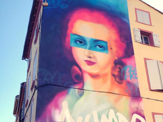 Street Art à Montauban - Olympe de Gouges féministe et révolutionnaire