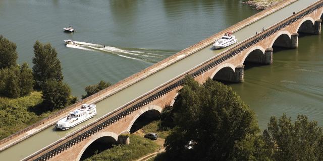 Pont-canal de Cacor à Moissac