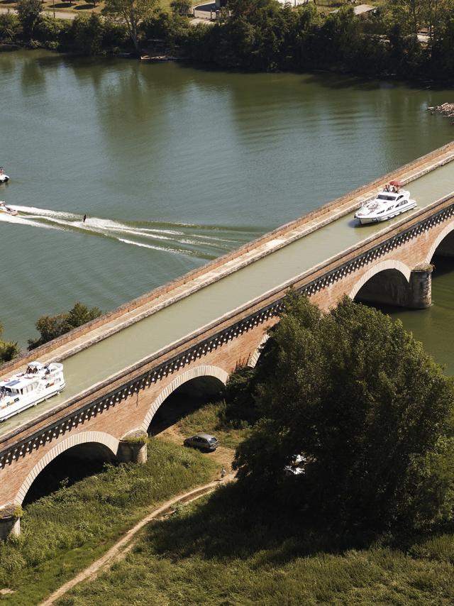 Pont-canal de Cacor à Moissac