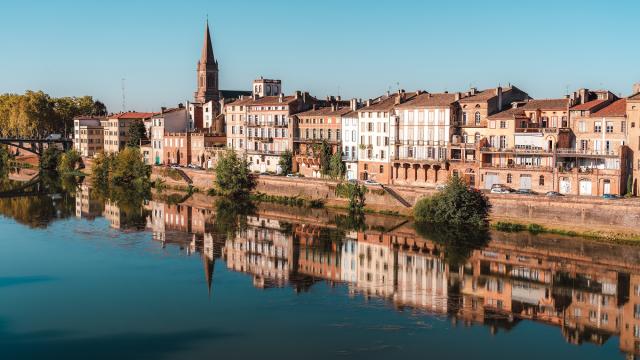 Vue Montauban Quai Villebourbon