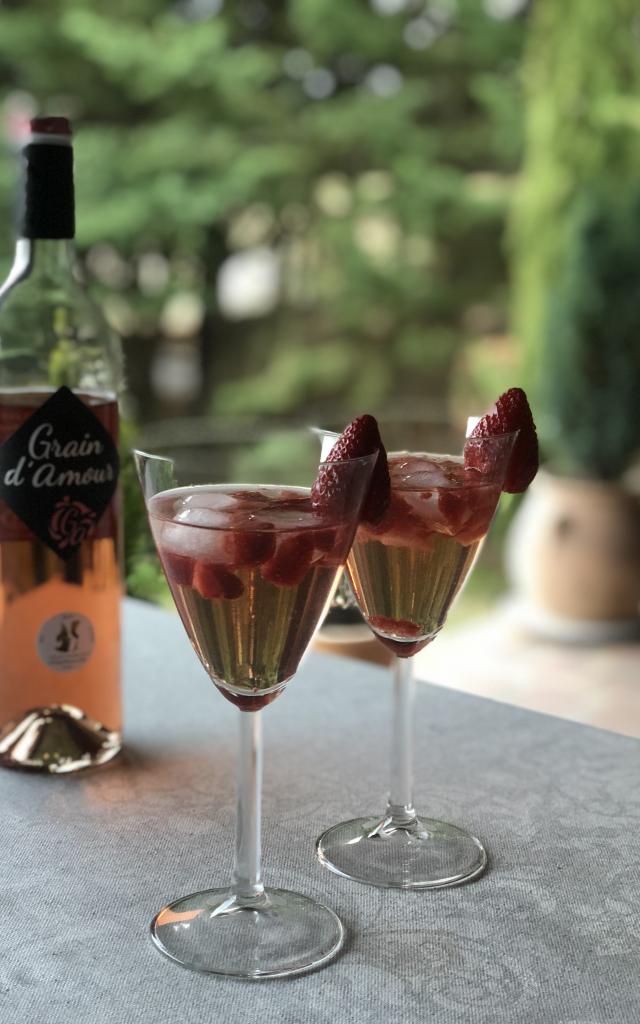 Cocktail Grain Damour Rosé