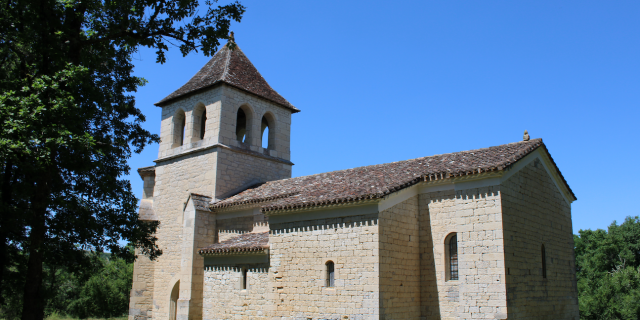 Eglise De Saux À Montpezat De Quercy