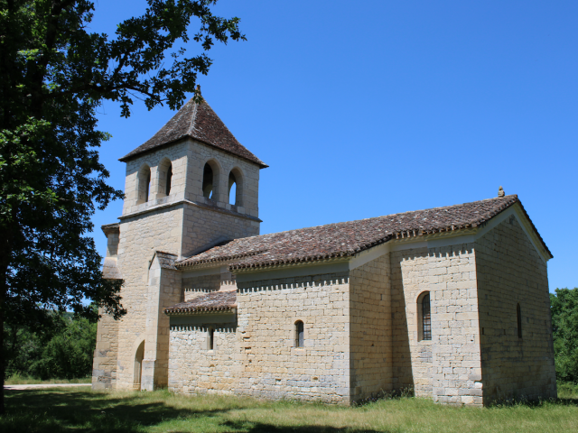 Eglise De Saux À Montpezat De Quercy