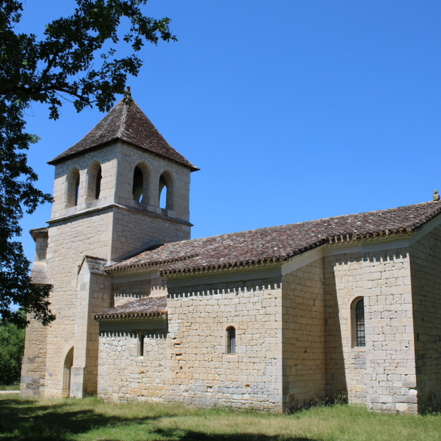 Eglise De Saux À Montpezat De Quercy