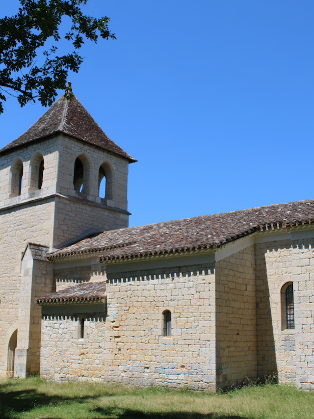 Eglise De Saux À Montpezat De Quercy