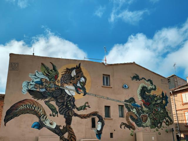 Street Art Montauban 100taur