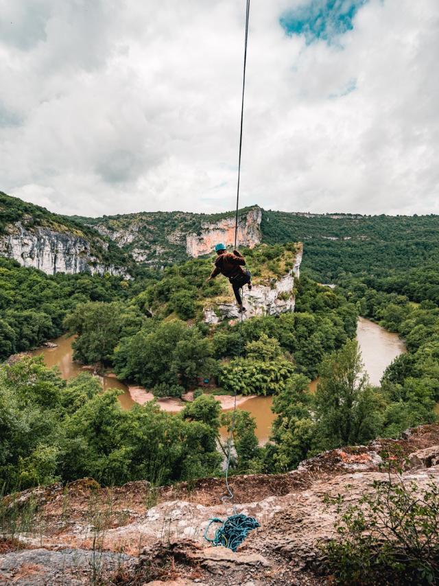 Escalade à Saint-antonin-noble-val