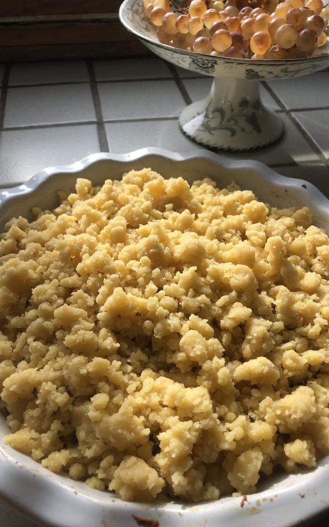 Préparation Crumble