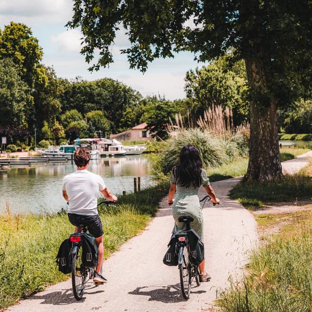 Canal des Deux Mers en bicicleta