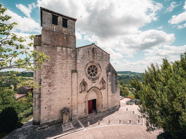 Collégiale Saint-Martin de Montpezat-de-Quercy