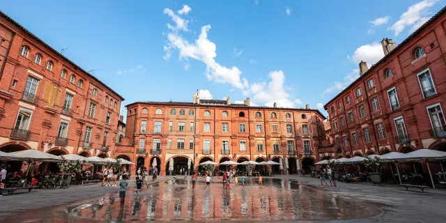 La Place Nationale de Montauban