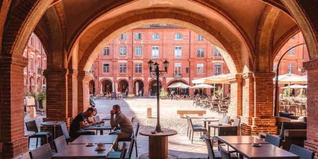 Place Nationale à Montauban