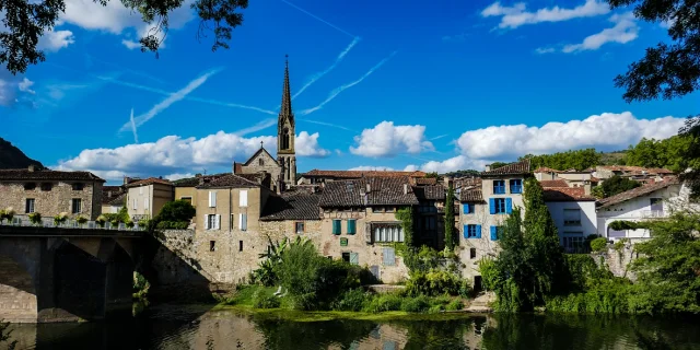 Paysage Saint Antonin Noble Val