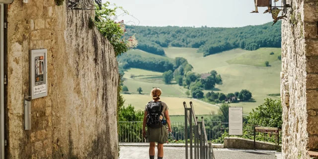 Lauzerte sur le Chemin de Saint-Jacques de Compostelle